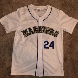 Seattle Mariners Jersey Ken Griffey Jr 24 The Kid